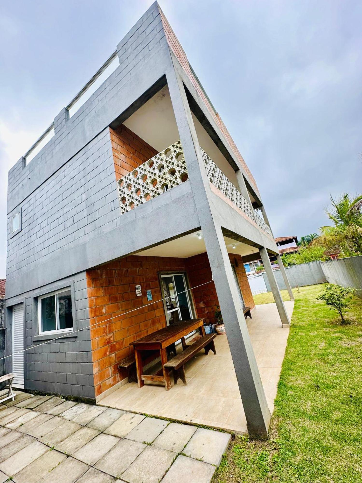Peruíbe Casa Com Vista Do Mar E Montanhaヴィラ エクステリア 写真